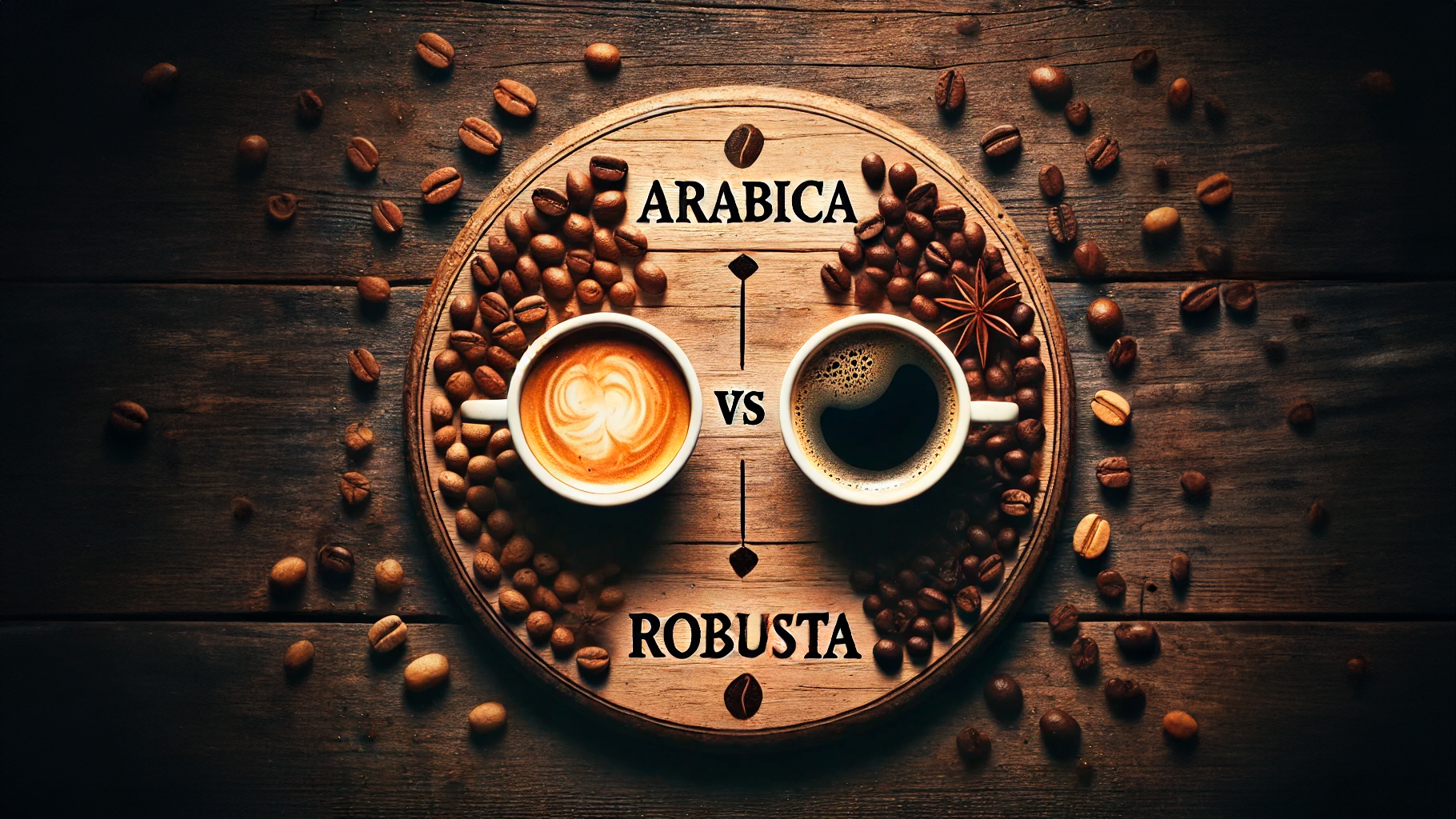 Café arábica vs robusta