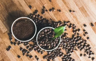 cafe molido y en grano