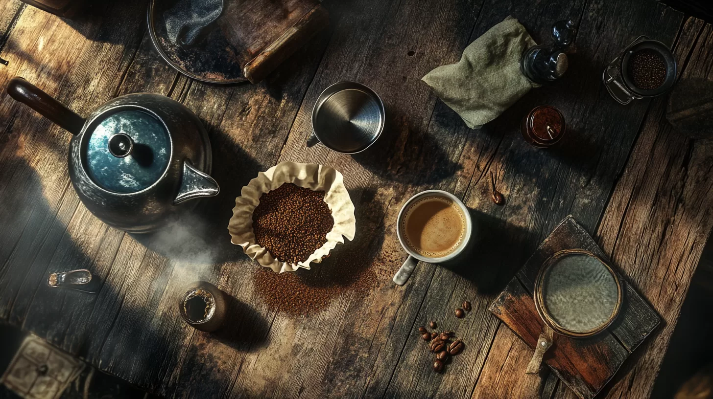 hacer café sin cafetera