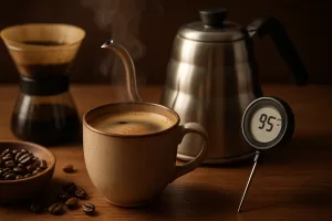 Temperatura agua café