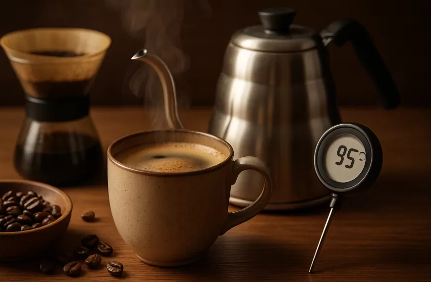 Temperatura agua café