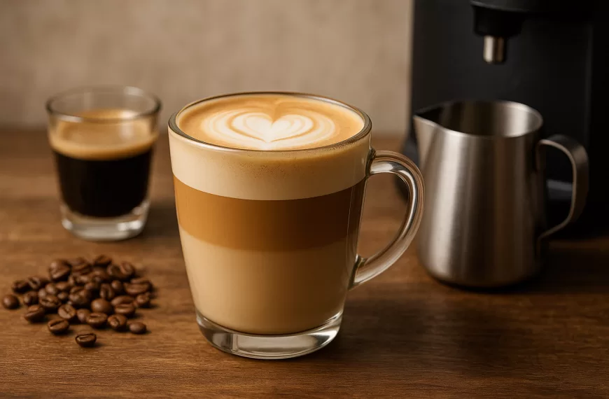Café latte casero
