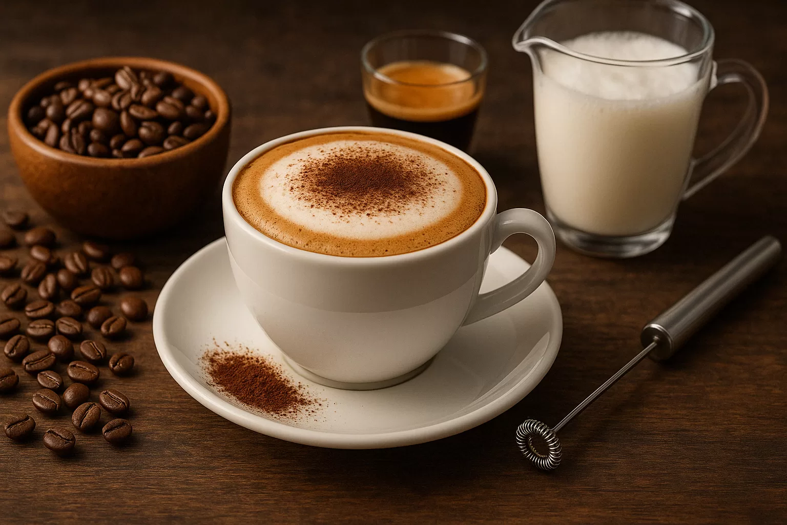 Cappuccino casero fácil