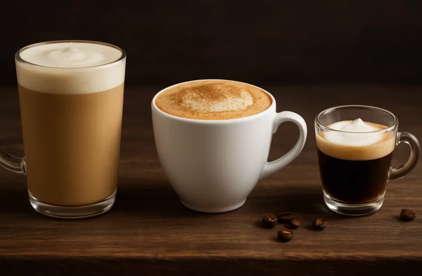 Latte vs Cappuccino vs Macchiato