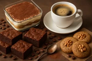 Postres con café recetas