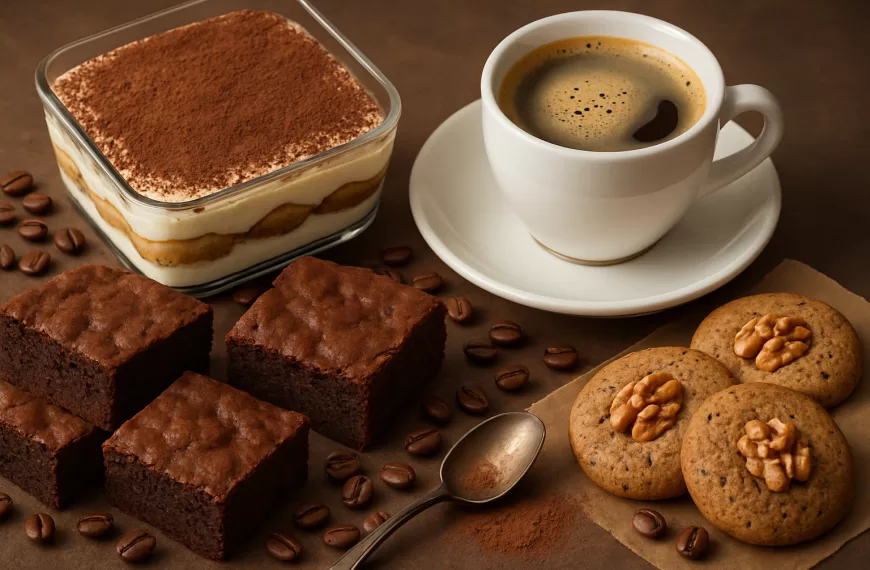 Postres con café recetas