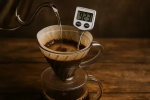 Termómetro para café