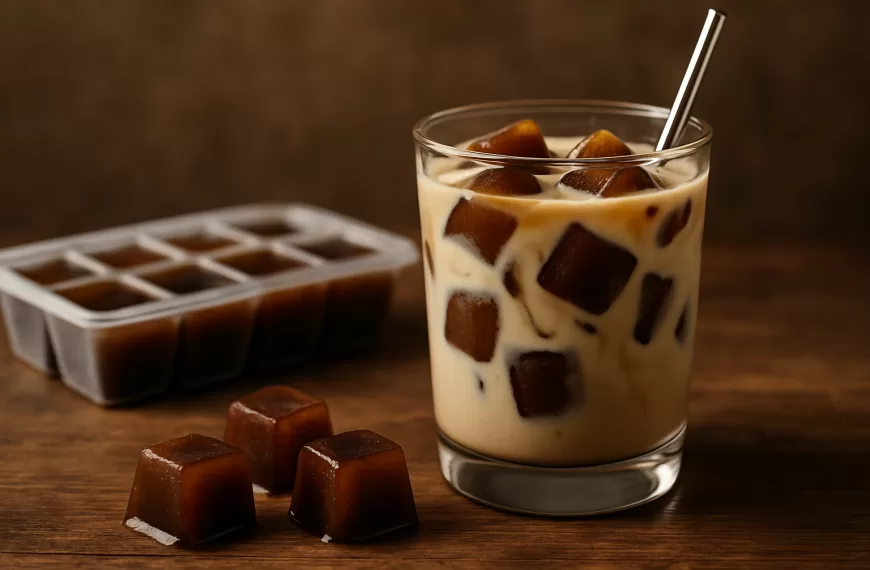 Cubitos de café iced coffee