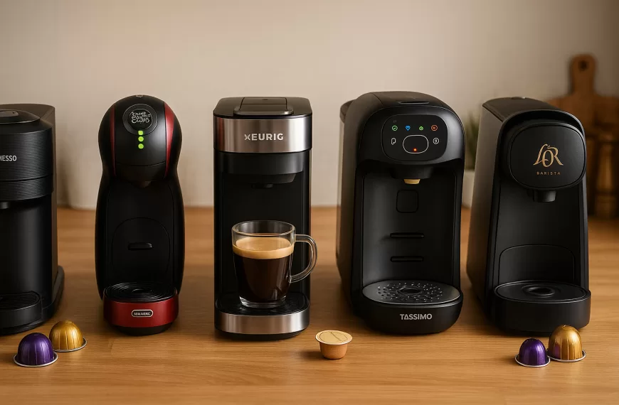 mejores cafeteras cápsulas